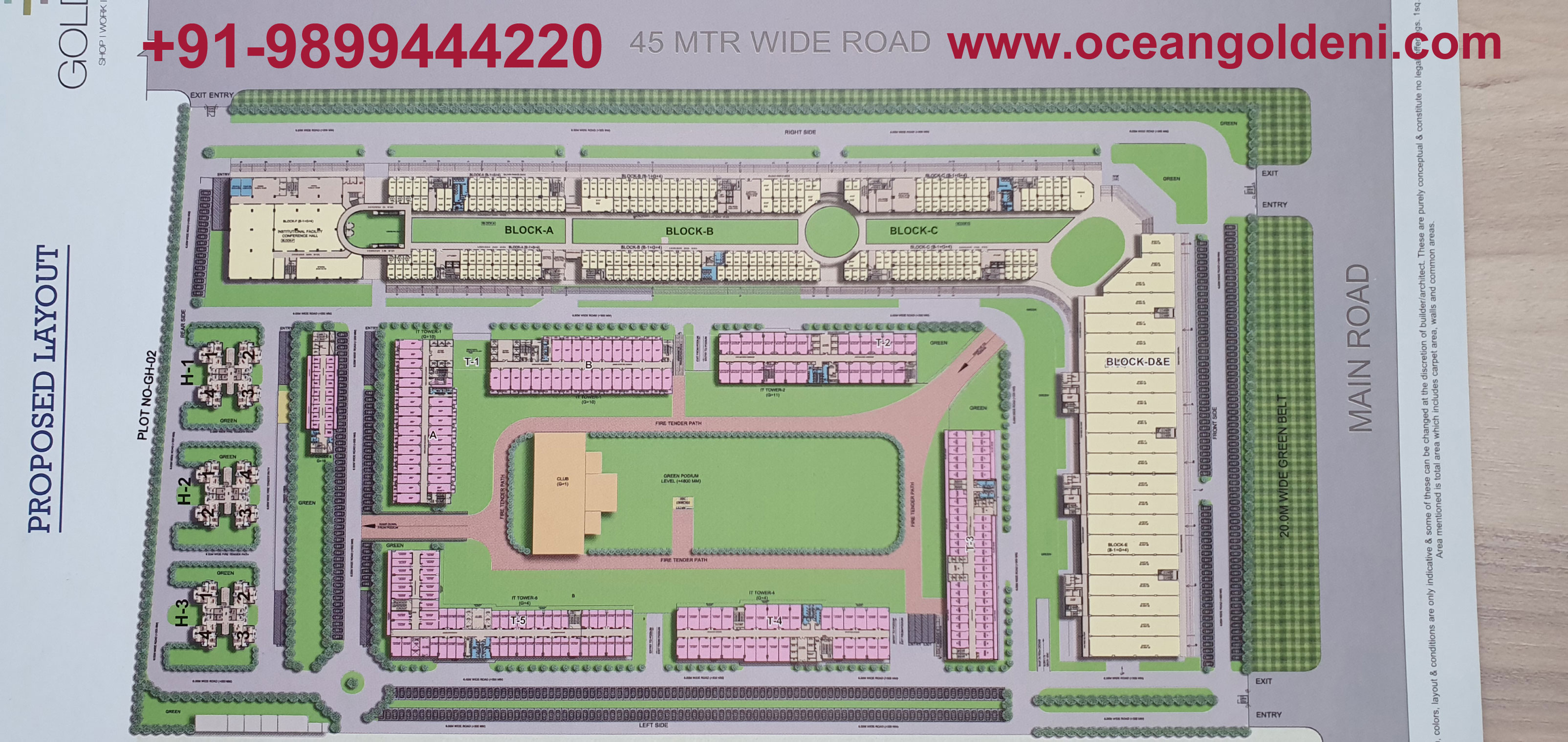 Golden i Site Plan